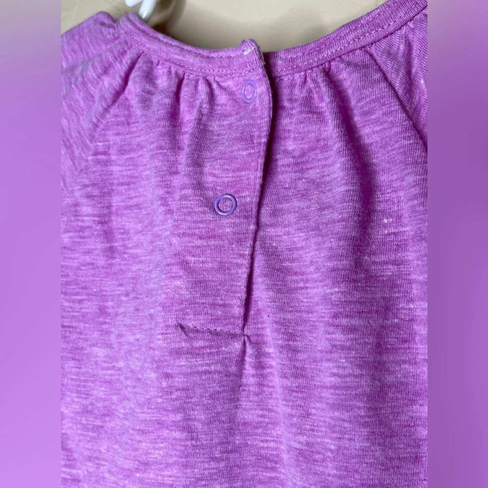 OSHKOSH B'GOSH: Purple Knit Long-Sleeve Top, Size 5T